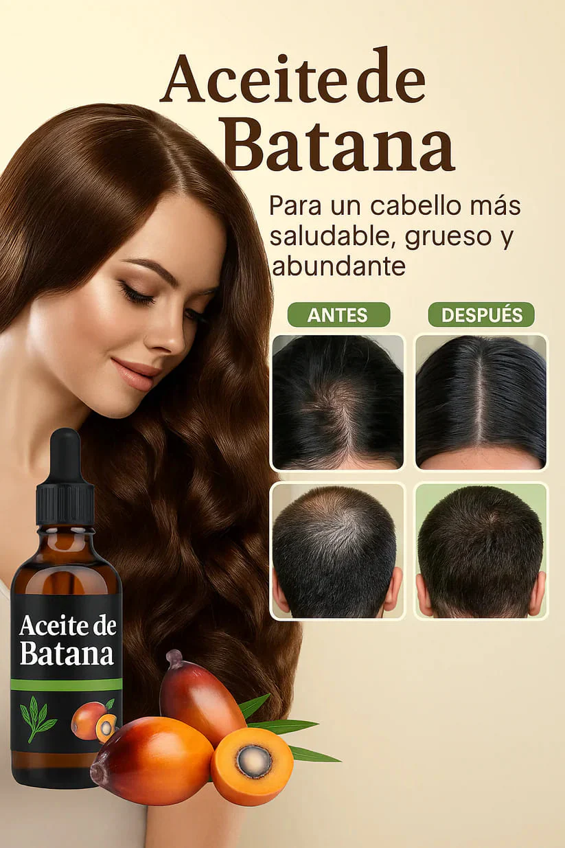Aceite de Batana - Reparación Profunda y Brillo Intenso ✨